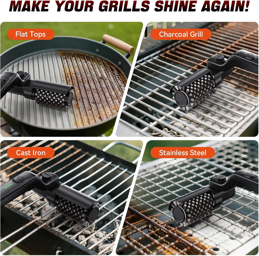 GRILL BUDDY ELECTRIC BRUSH