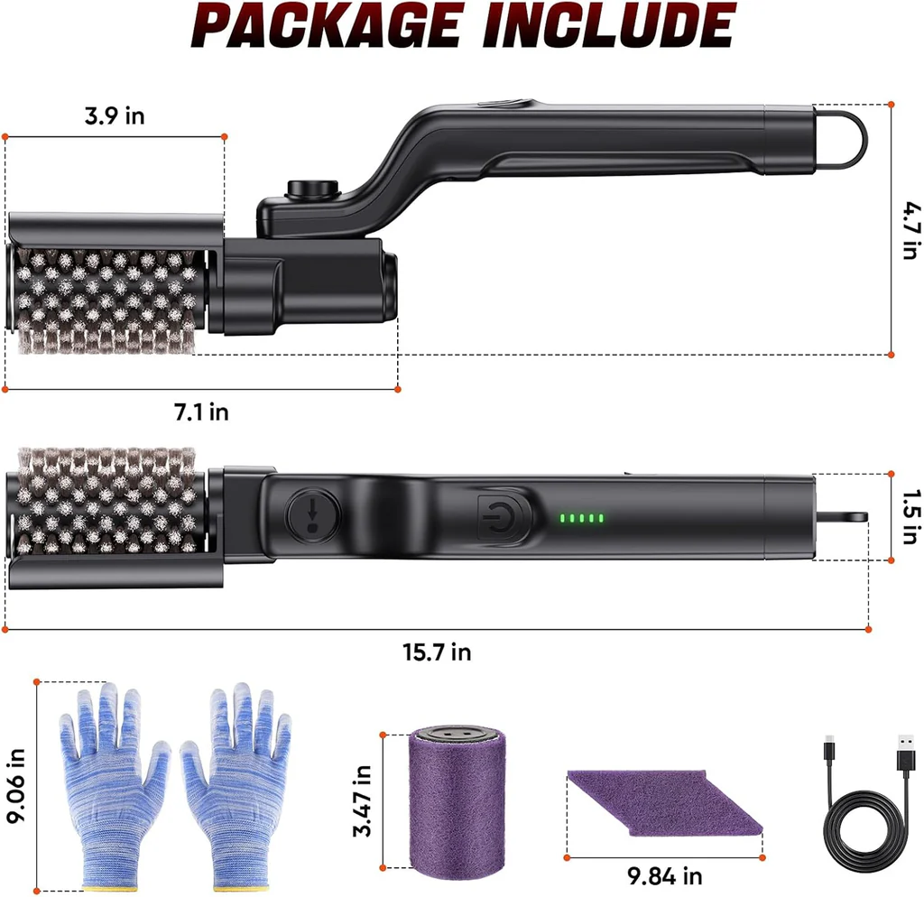 GRILL BUDDY ELECTRIC BRUSH